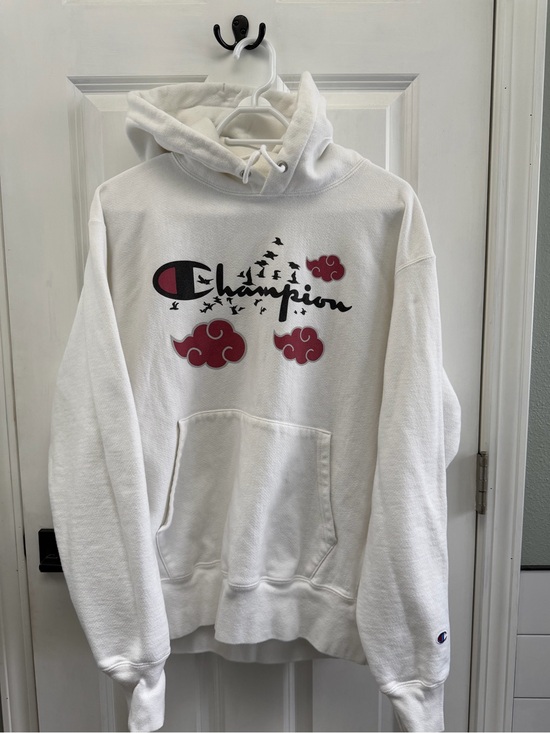 Champion Other - Champion x Naruto White Hoodie EUC